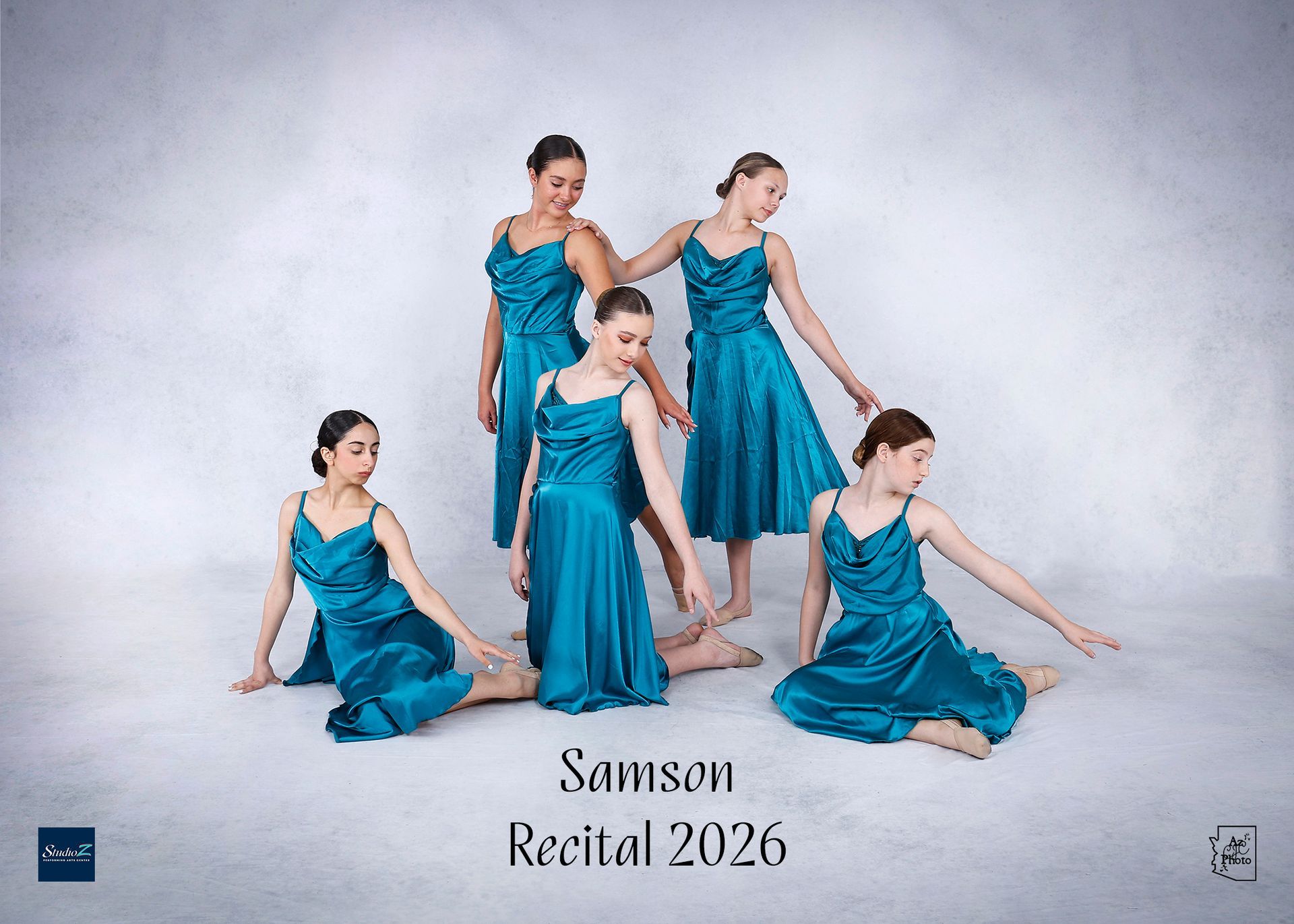 Studio Z lyrical dancers performing